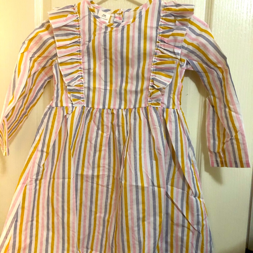 Cotton striped dress